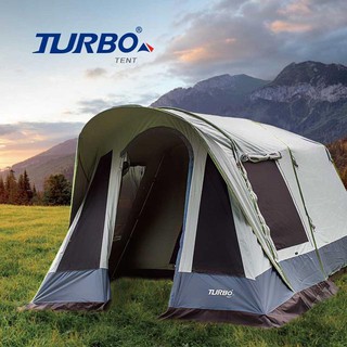 【Turbo Tent】Tourist 270 單件式旅行者ㄧ房一廳六人帳(速搭帳 全新版 全遮光 類黑膠)