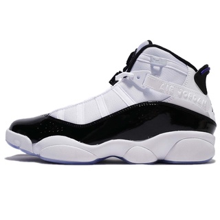 NIKE Jordan 6 Rings 黑白 喬丹復古休閒鞋 6代 KAORACER 322992104