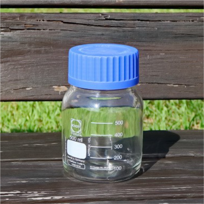 SCHOTT DURAN ◆ 德製寬口血清瓶 ◆ GL80藍蓋 ◆ 大口玻璃瓶 ◆ 密封罐 ◆ GARASU實驗器材