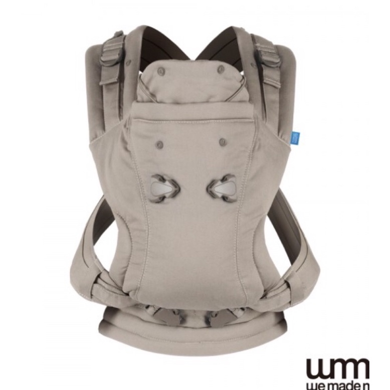 英國WMM - Imagine 3P3 式寶寶揹帶 - 純棉款, 大地色 （附新生兒墊