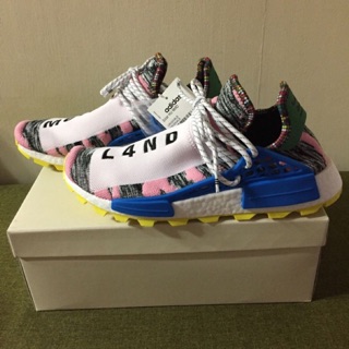 全新正品 Adidas originals x Pharrell Williams nmd solar HU US10