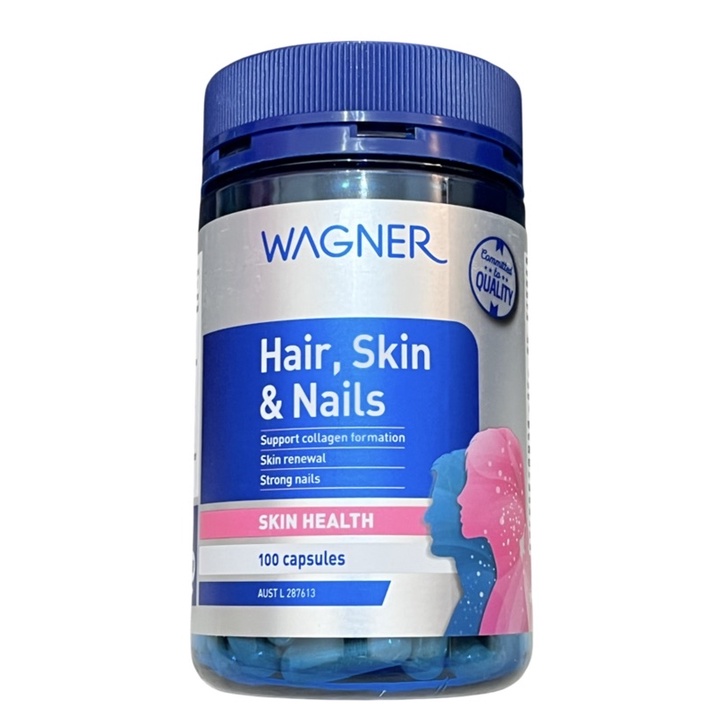 ✨現貨🇦🇺澳洲Wagner生物素 Biotin 膠原蛋白 100粒 頭髮 指甲 皮膚