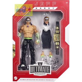 ☆阿Su倉庫☆WWE摔角 Jeff Hardy Ultimate Elite Figure 粉絲限定限量版終極精華版人偶