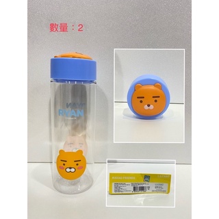 現貨#兒童水壺 韓國進口kakao ryan兒童用塑膠水壺500ml 有濾芯