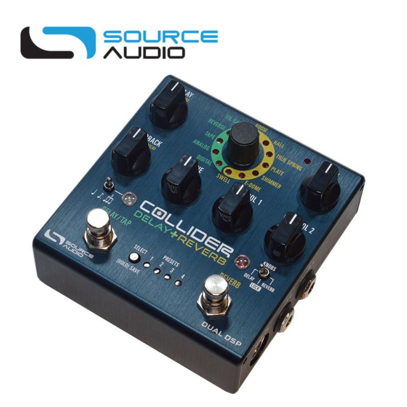 Source Audio SA263 Collider Stereo Delay Reverb 效果器【i.ROCK 】