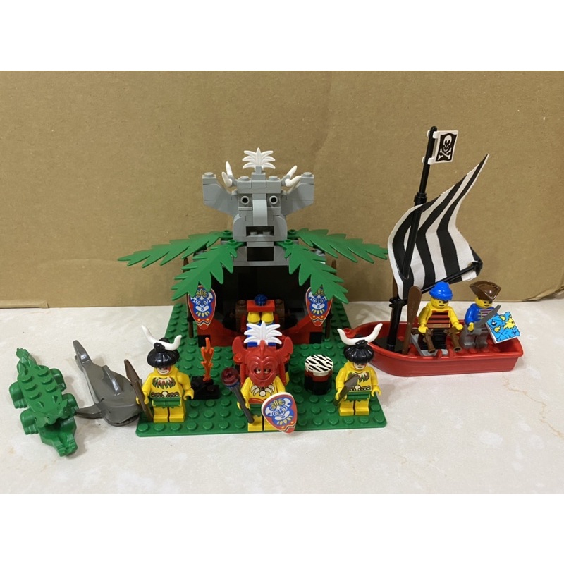 LEGO 6262 野人 土著 (二手)海盜系列 食人族