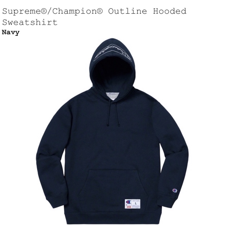 supreme champion 聯名深藍帽踢 size M (9成新）