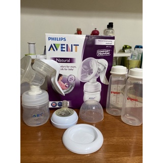 二手 PHILIPS AVENT 輕乳感 PP手動吸乳器