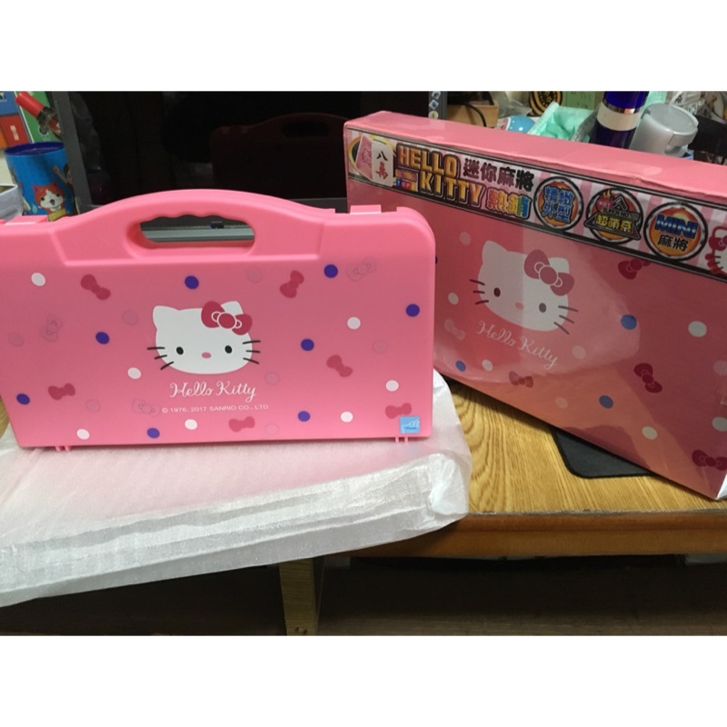 Hello kitty 迷你麻將 過年出遊 桌遊