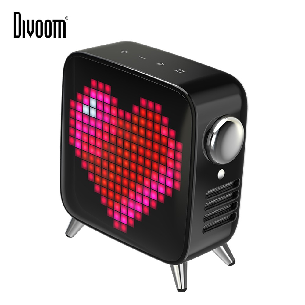 【神燈購物】Divoom Tivoo MAX 2.1立體聲道智慧復古電視藍牙喇叭 復古 電視 藍牙 喇叭 音樂 音響