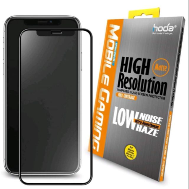 hoda iPhone 11pro Max /pro  5.8 吋手遊專用2.5D隱形滿版防眩光9H霧面，現貨發售