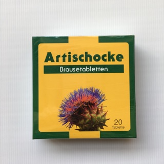 德薊發泡錠 20粒 朝鮮薊 Artischocke 德國進口