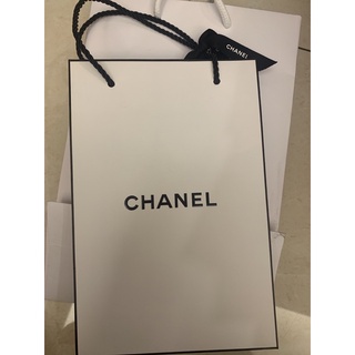 Chanel 香奈兒 紙袋 全新 袋子 專櫃取得 有附緞帶 百貨購入 禮盒 包裝 送禮