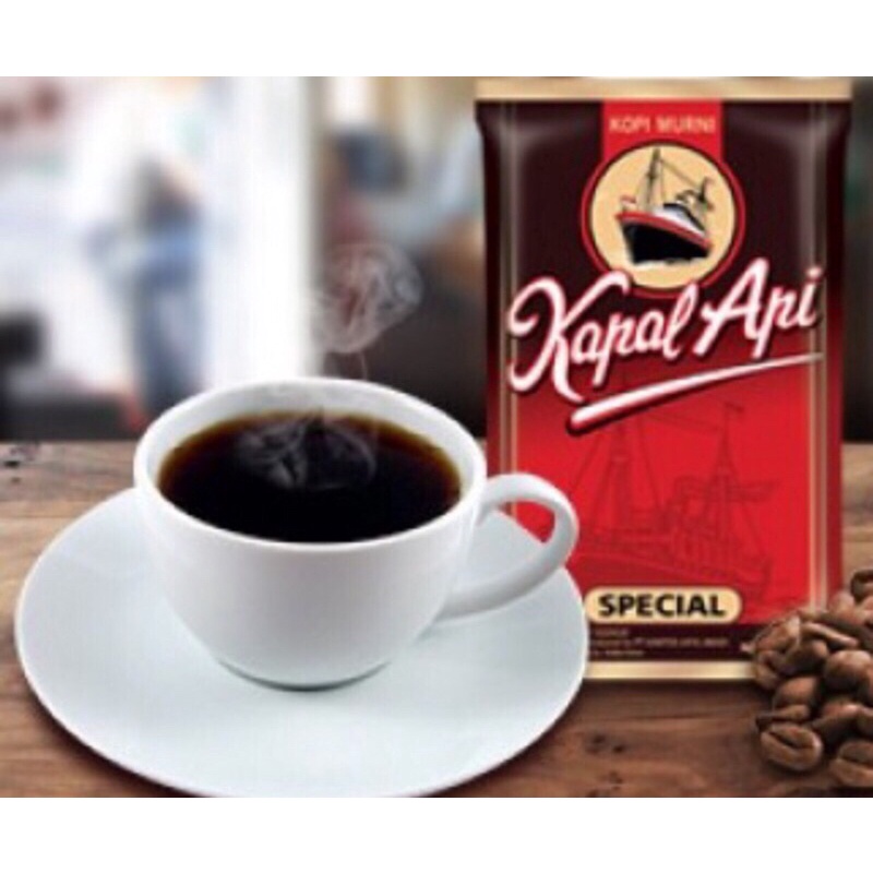 印尼🇮🇩Kapal Api Kopi  帆船黑咖啡 純咖啡粉 165g