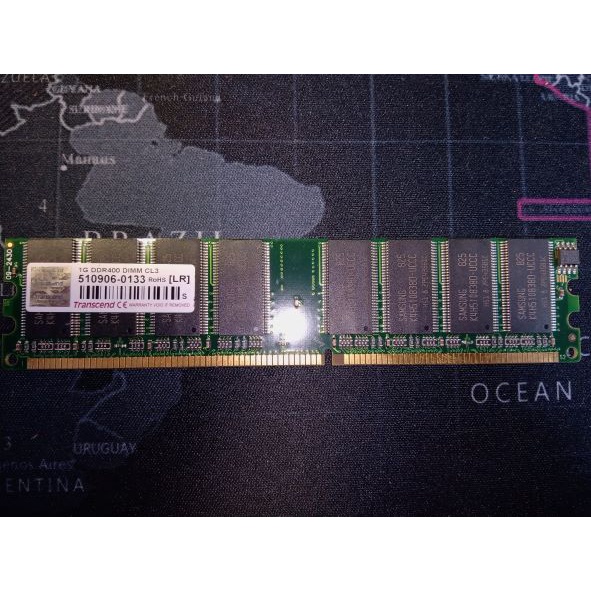Transcend 創見 DDR-400 1G DIMM CL3 記憶體