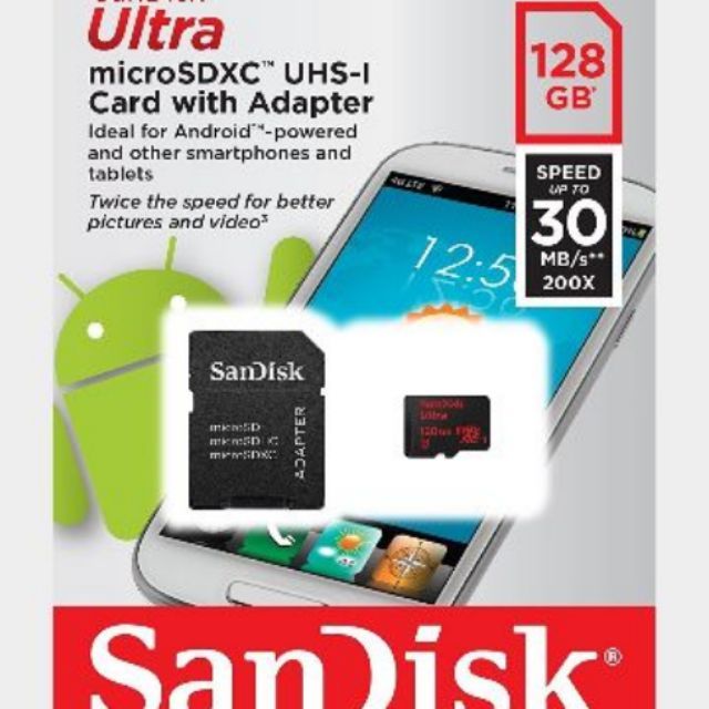 128G MicroSD TF SDXC SD卡 Sandisk 二手 記憶卡