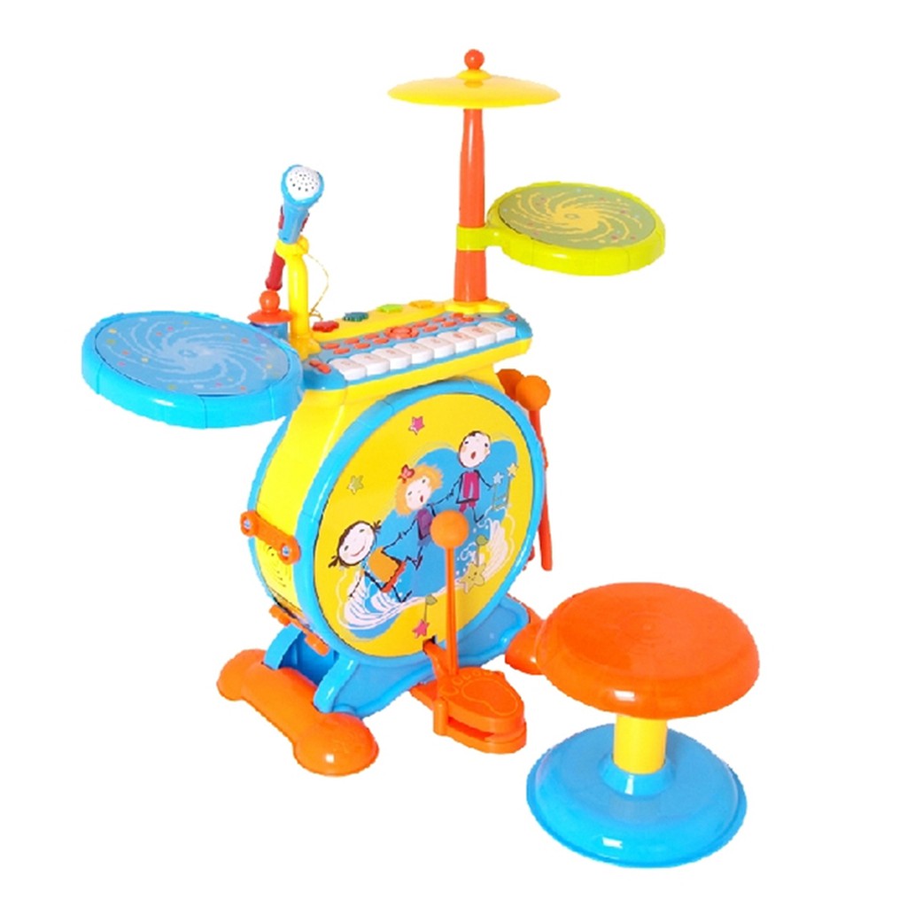 琴鍵爵士鼓 打擊樂器 爵士鼓玩具 早教 啟蒙 益智 玩具鼓 音樂 樂器 琴鍵鼓 音樂 手眼協調 兒童 玩具 孩子玩伴