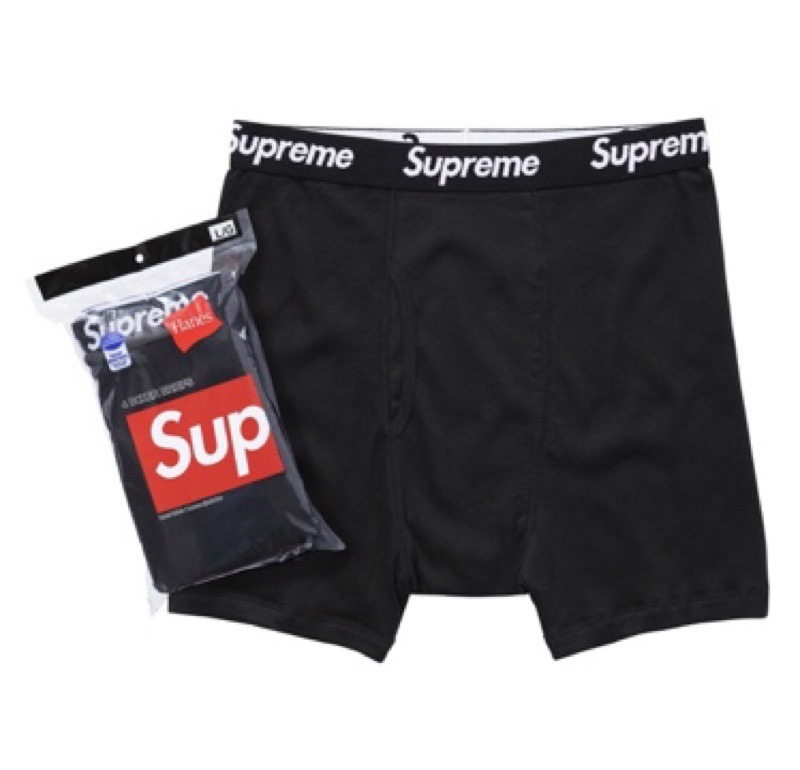 全新現貨Supreme®/Hanes® Boxer Briefs (4 Pack) | 蝦皮購物