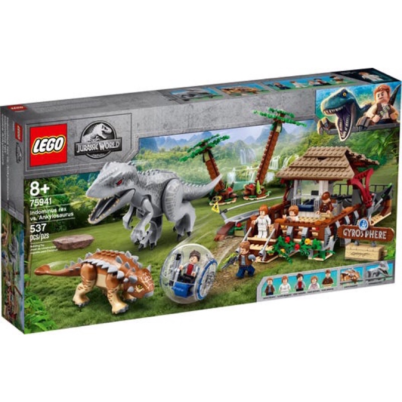 &lt;老皮樂高殿&gt;  [含運]  lego 75941 帝王暴龍VS甲龍 侏儸紀系列 全新正品 絕版商品