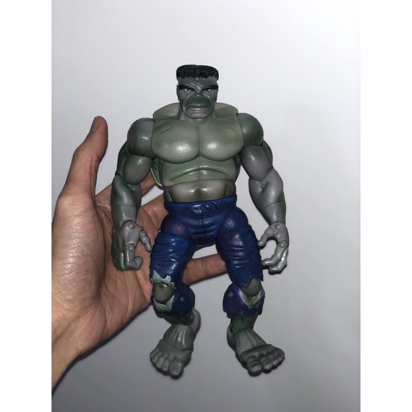 Toybiz marvel legends 漫威 灰 浩克 1 12 6吋 gray Hulk 可動 人偶 老物 公仔