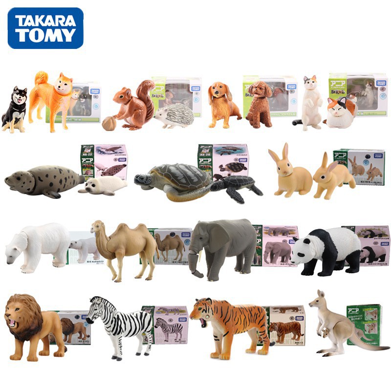 23玩具 Takara Tomy Ania 探索動物麗嬰日本takara 探索動物多美動物 單個 蝦皮購物