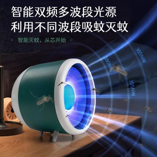 現貨 大喇叭捕蚊燈 嬰兒孕婦適用 靜音物理滅蚊燈 光觸媒家誘蚊燈 復古大聲公吸蚊燈 捕蚊器 滅蚊器 雙頻多波段光控滅蚊器