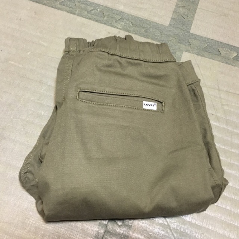 Levis Levi's 軍綠 丹寧縮口褲 W30