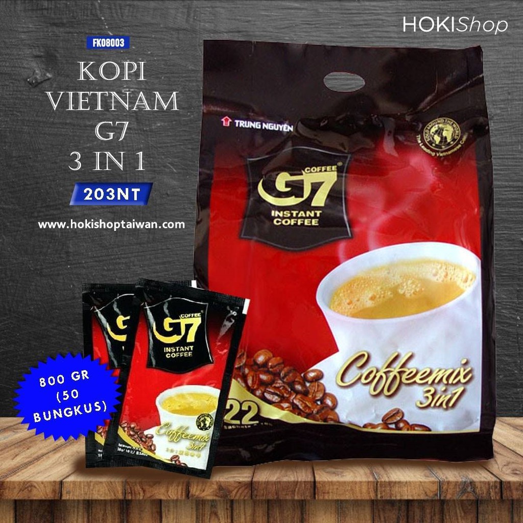 KOPI VIETNAM G7 3 IN 1 咖啡 FK08003