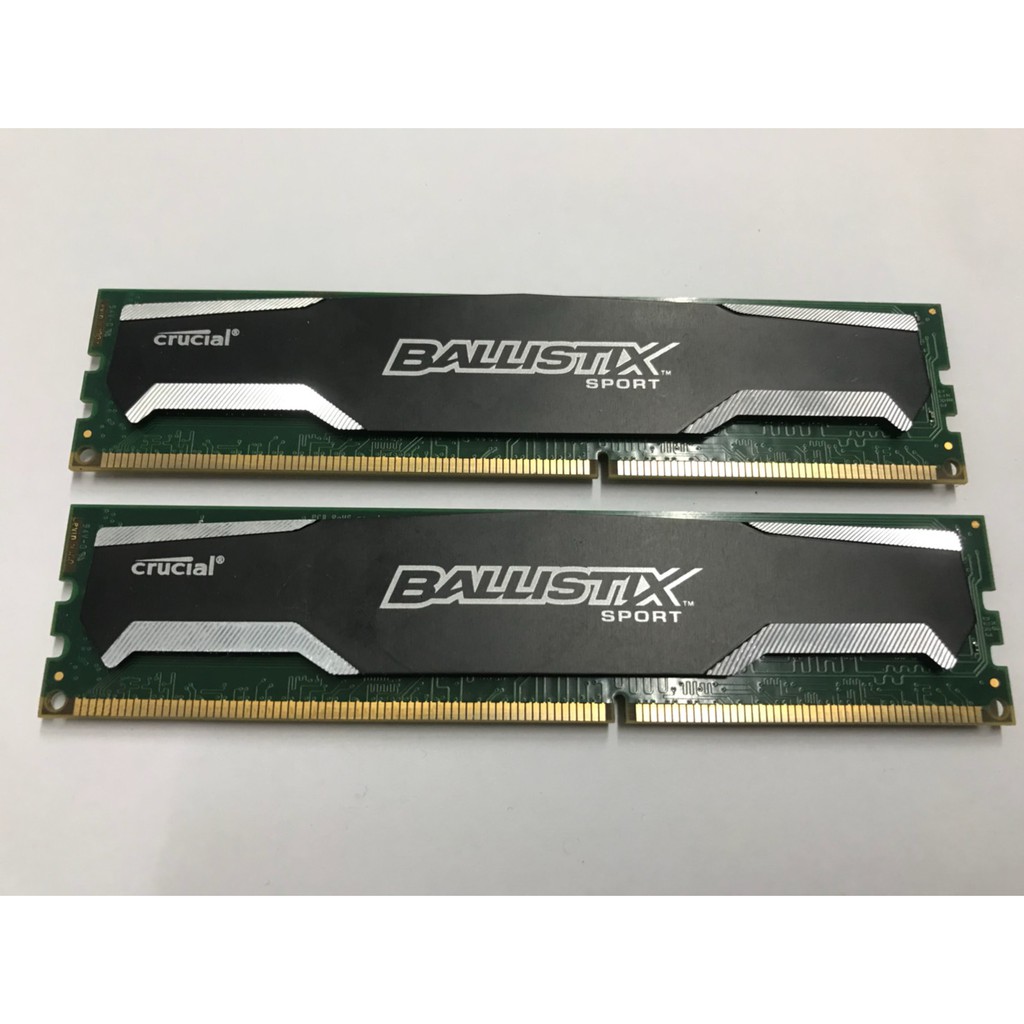 美光 Micron Crucial DDR3-1600 4G x2 =8G 記憶體 DDR3 1600 8G