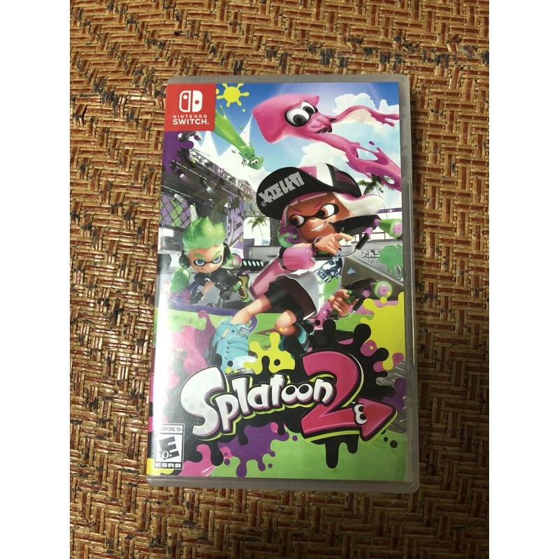 Switch 遊戲片 漆彈大作戰2 英文版 Splatoon 2