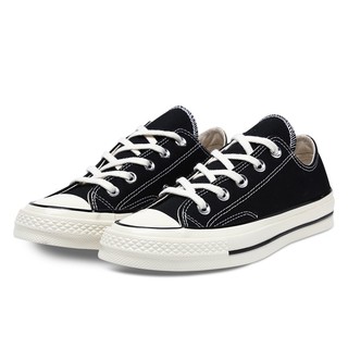 converse 70s low black white