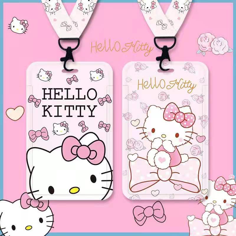 凱蒂貓  hello Kitty 卡套 證件套 遊戲卡套 識別證卡套 證件卡套 識別證 識別證套 悠遊卡證件夾 掛繩卡套