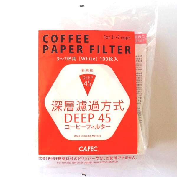 三洋 深層 錐形 濾紙 CAFEC DEEP 45 深層過濾☕咖啡商城 COFFEE MALL