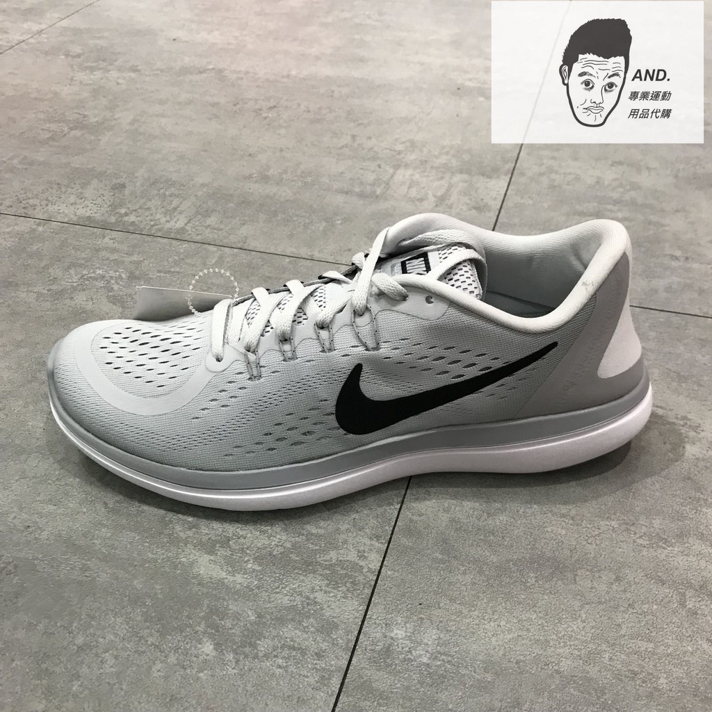 AND.】NIKE FLEX 2017 RN 高鐵灰白黑針織慢跑透氣休閒快走男款898457-002 | 蝦皮購物