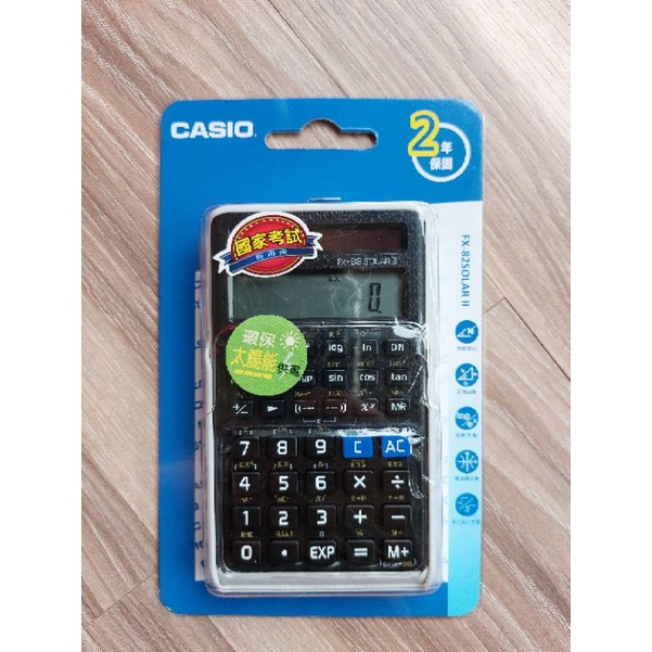 CASIO 國家考試專用計算機 fx-82 solar 2