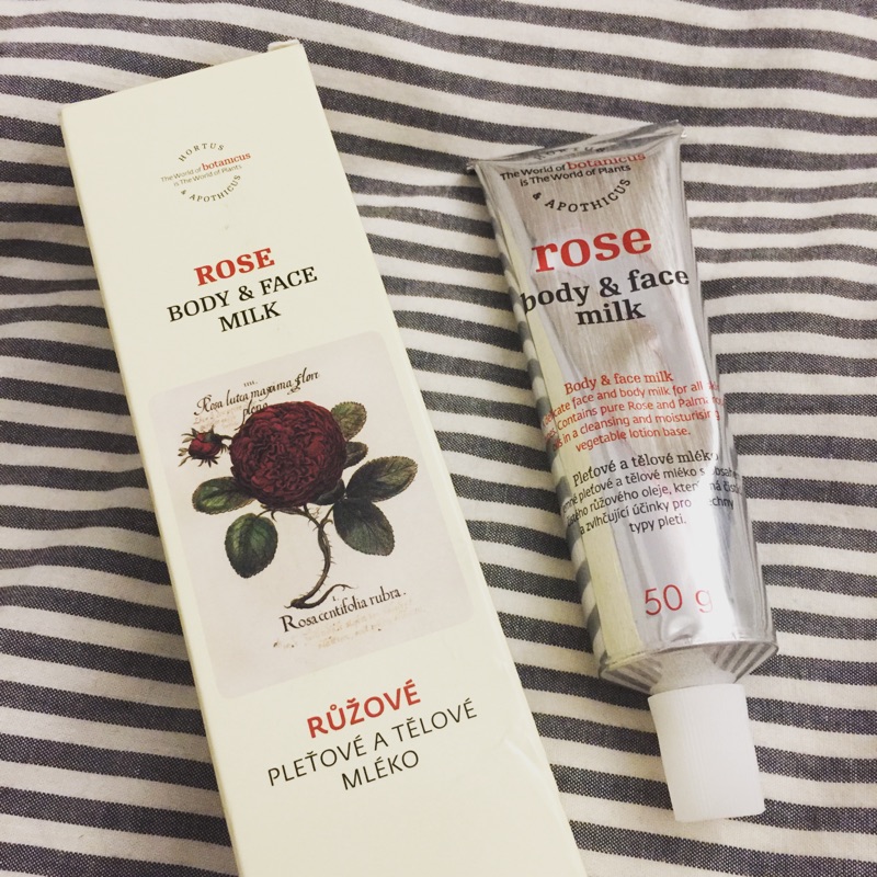 《全新現貨》捷克菠丹妮 玫瑰臉部活膚乳 Botanicus Rose body&amp;face milk