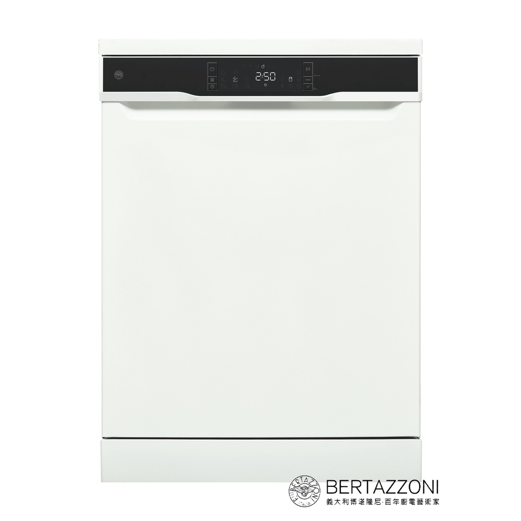 BERTAZZONI義大利獨立式洗碗機  220V/60HZ15人份DW6083FSBC-60 自動開門 嘉儀家品