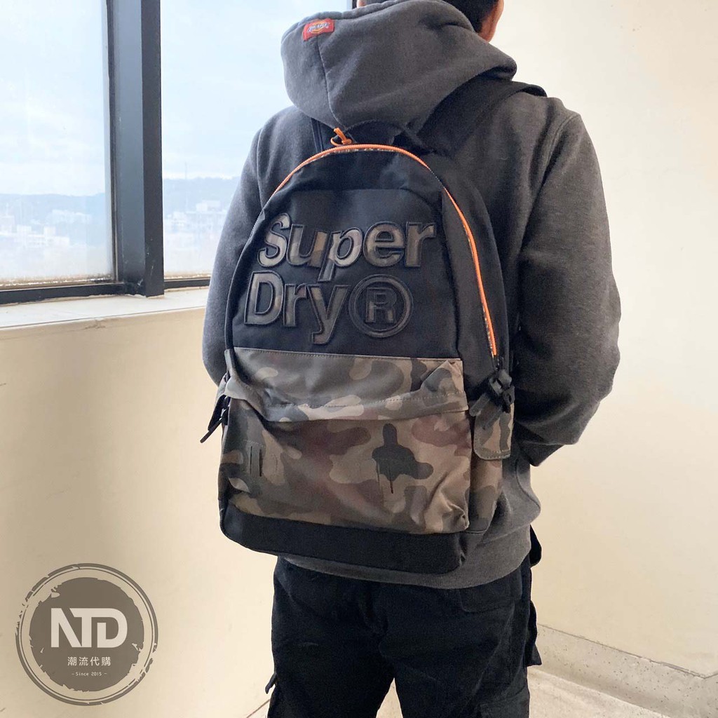 🔥【NTD】 Superdry 極度乾燥 後背包 迷彩