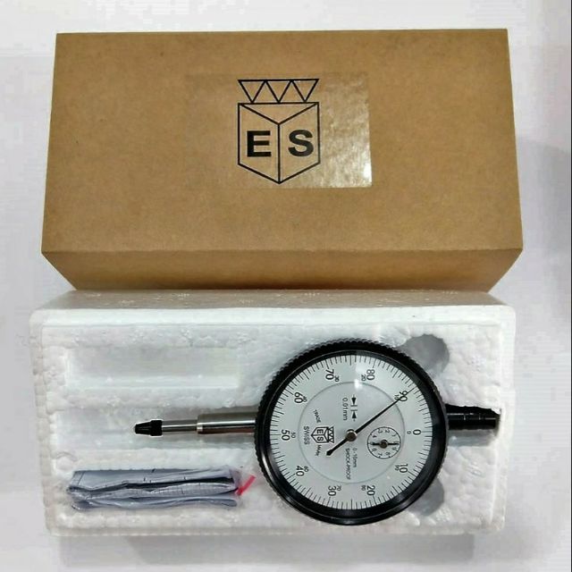 瑞士ES  百分錶  千分錶 游標測量 精準工具  機芯內含六個紅寶石軸心