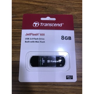 點子電腦☆北投@ Transcend 創見 JetFlash 600 8G MLC USB 2.0 隨身碟☆340元