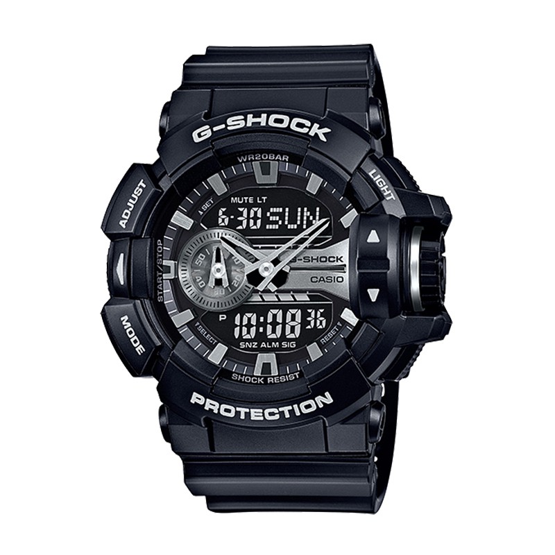 卡西歐 G-Shock 模擬數字專用黑帶手錶 G GB-1A GA-400GB-1A