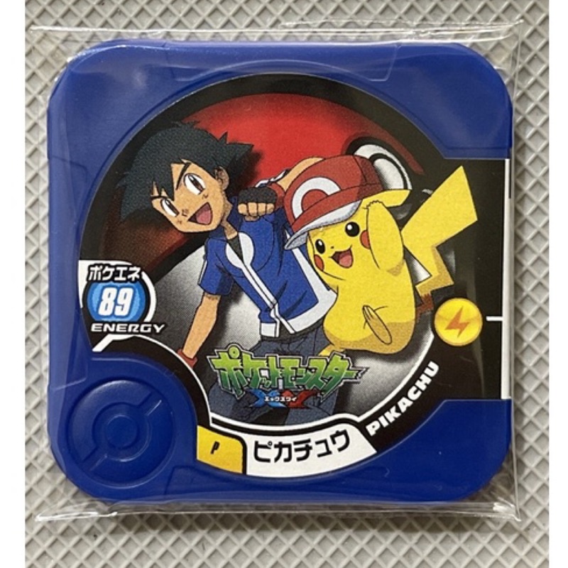日本正版 Pokemon TRETTA 小智皮卡丘 稀有 藍色P卡 收藏極品