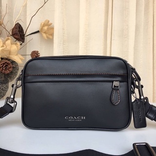 美國 🇺🇸正品Coach 男士全皮相機全頭層牛皮材質 Graham Crossbody /Charter恐龍相機包 多款
