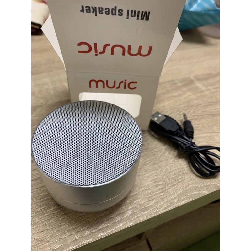 「全新」music mini speaker藍芽喇叭