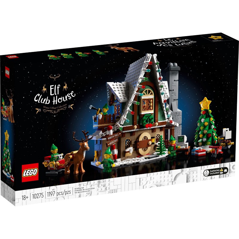 LEGO 樂高 10275 全新品未拆 Elf Club House 小精靈俱樂部 聖誕樹 麋鹿