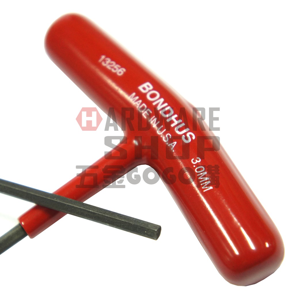 美國BONDHUS 公制13256 3.0 mm T型超長六角板手六角扳手3mm | 蝦皮購物 美國BONDHUS 公制13256 3.0 mm T型超長六角板手六角扳手3mm | 蝦皮購物