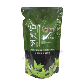 【茶寶。淨覺茶】茶籽碗盤蔬果洗潔液(補充包700ml)-效期2025.9月