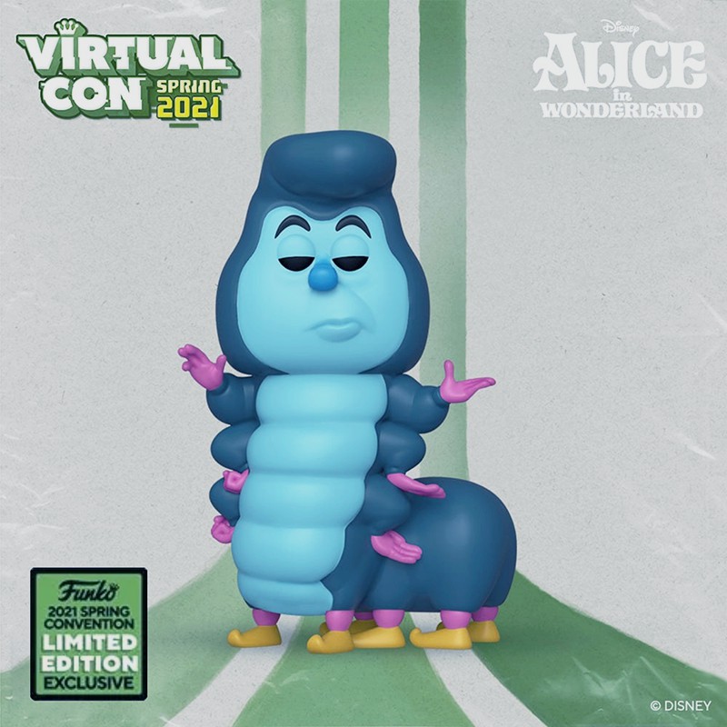 Artlife ㊁ FUNKO POP ECCC DISNEY CATERPILLAR 愛麗絲夢遊仙境 毛毛蟲 限定版