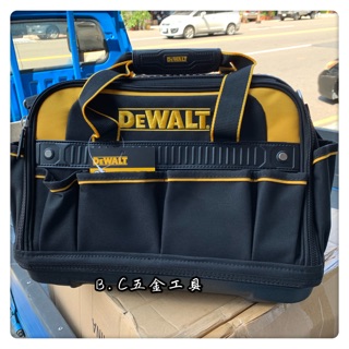 (LEO五金工具)美國 DEWALT 得偉 多功能收納工具袋 DWST82928 工具袋