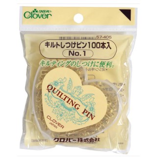 【福滿屋】可樂牌 Clover 疏縫用別針 日本 100入 拼布用品 DIY材料 縫紉用品